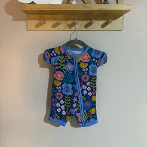 Little Sleepies Folk floral shorty